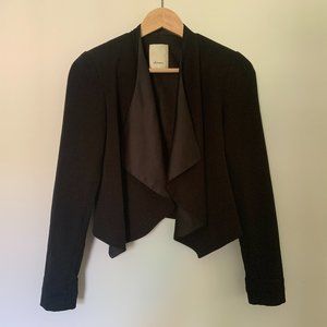 Anthropologie x Elevenses Cropped Blazer, Size 0